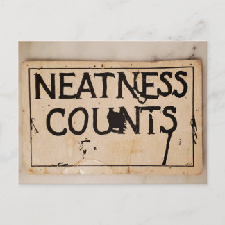 Neat as a Pin Holiday Postcard