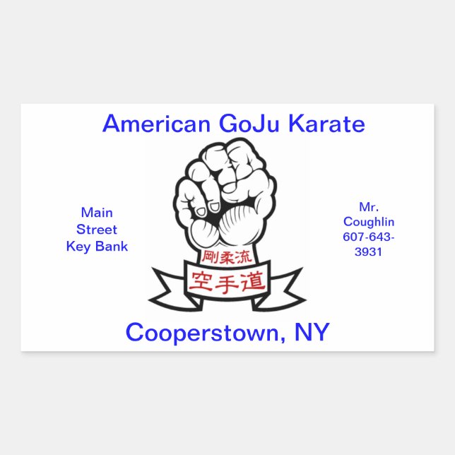 Neat Gift Rectangular Sticker (Front)