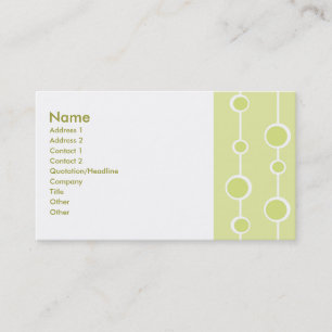 Neat Pattern Business Card