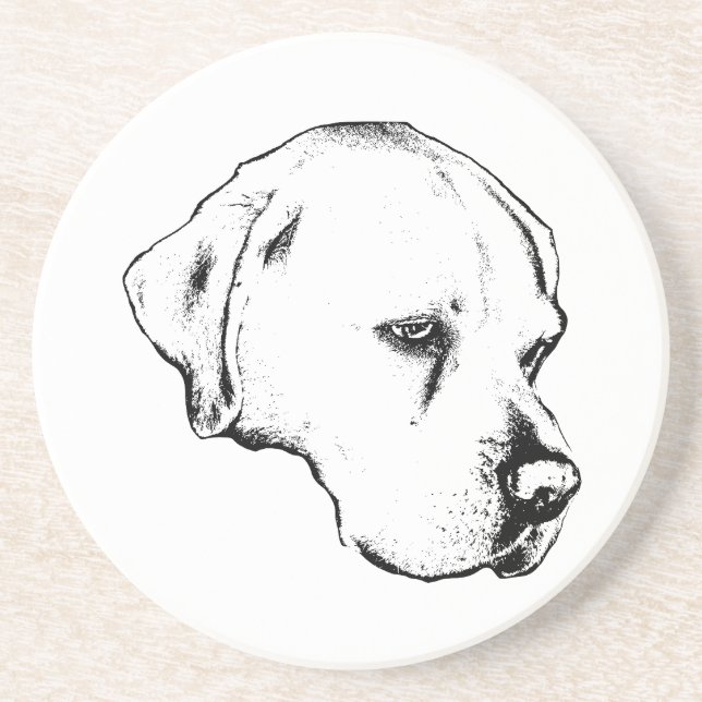 Neat winter profile coaster (Front)