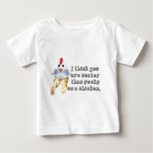 Neater than socks on a chicken. baby T-Shirt