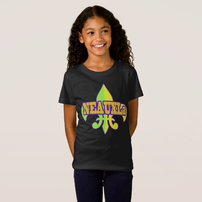 NEAUXLa Fleur de Lis Kids T-Shirt (Front Full)