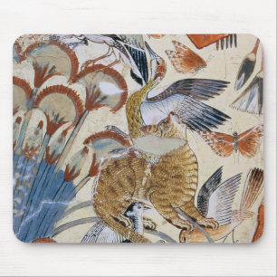 Nebamun hunting in the marshes with his wife mouse pad