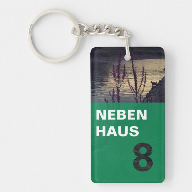 Nebenhaus Schlüsselanhänger Key Ring (Front)