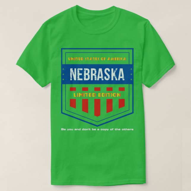 nebraska8  T-Shirt (Design Front)