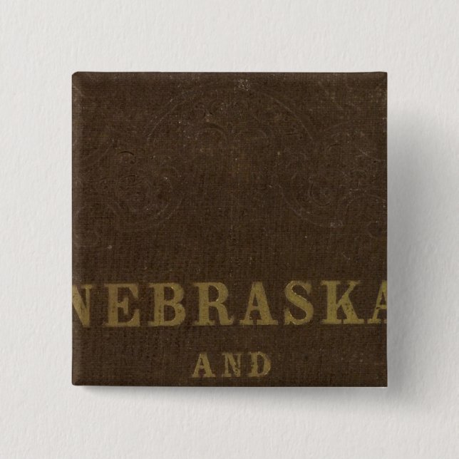 Nebraska and Kansas 15 Cm Square Badge (Front)