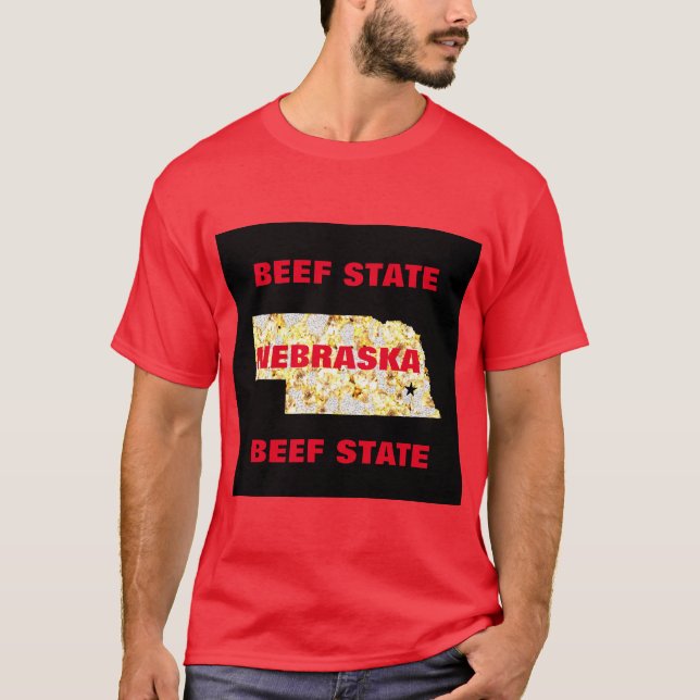 NEBRASKA BEEF STATE T-Shirt (Front)