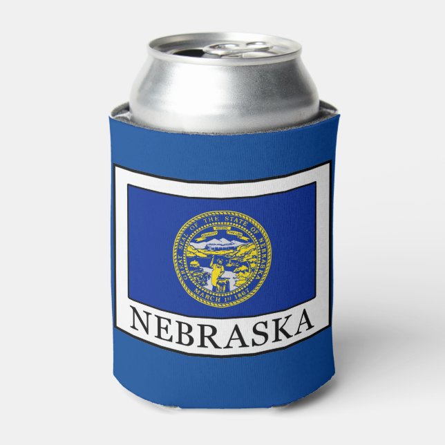 Nebraska Can Cooler (Can Front)