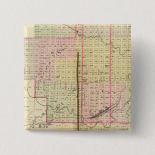 Nebraska City, Nebraska 15 Cm Square Badge