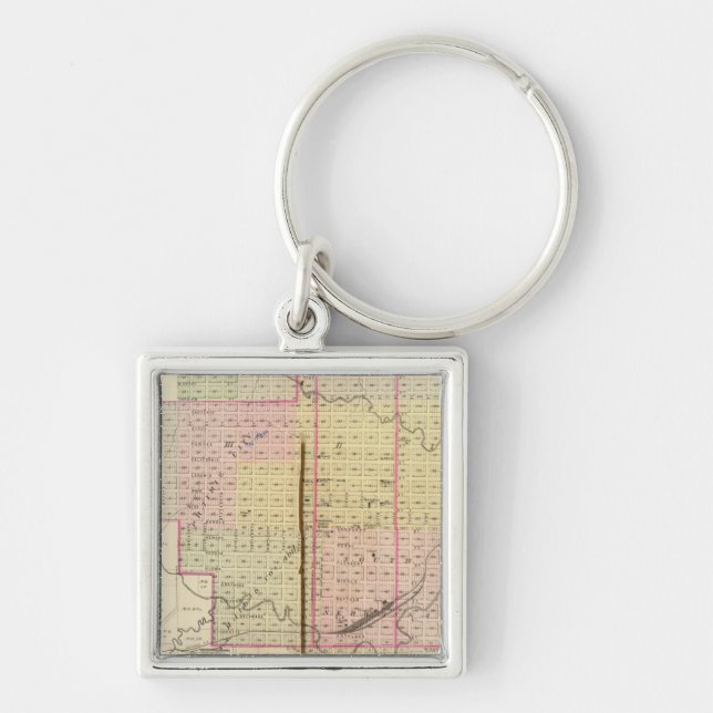 Nebraska City, Nebraska Key Ring (Front)