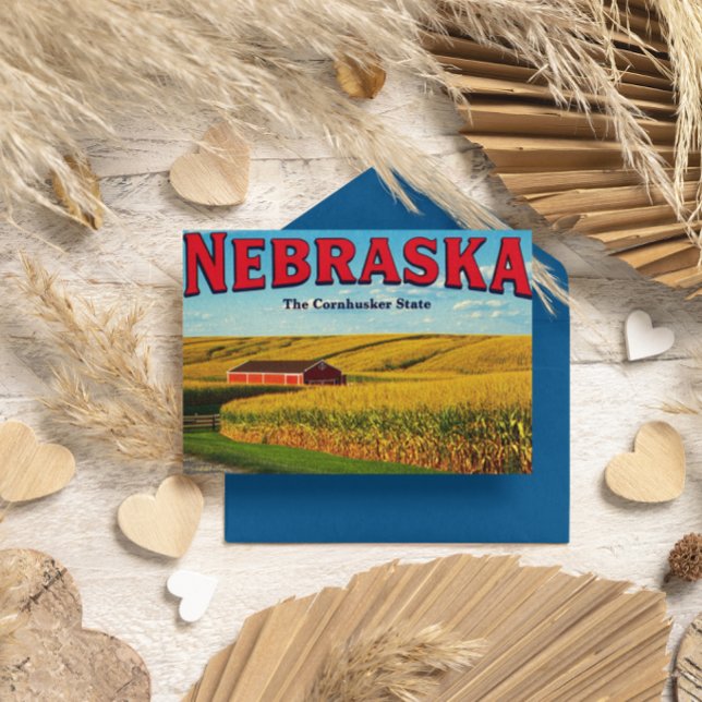 Nebraska Cornfield Postcard (Creator Uploaded)