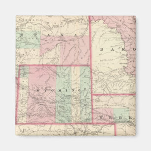 Nebraska, Dakota, Idaho, Montana, and Wyoming Magnet