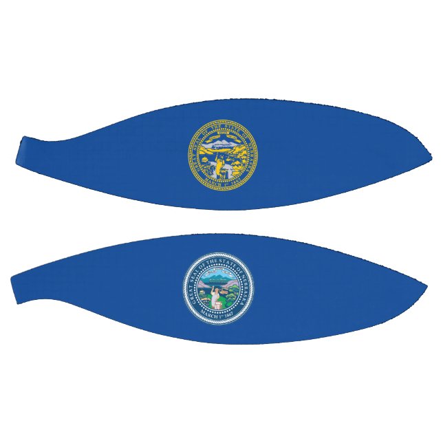 Nebraska flag basketball (Panels)