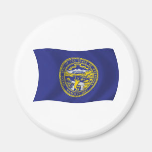 Nebraska Flag Magnet