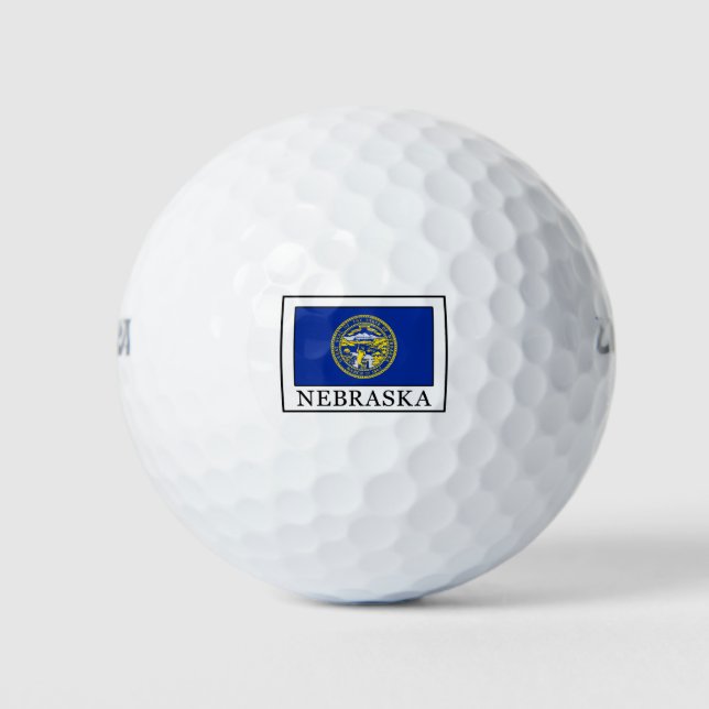 Nebraska Golf Balls (Front)
