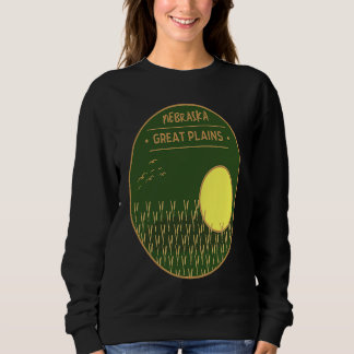Nebraska Great Plains, Nebraska , Nebraska Souveni Sweatshirt