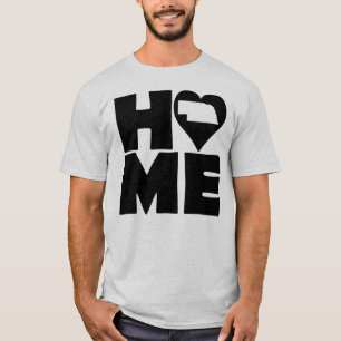 Nebraska Home Heart State Tees T-Shirt