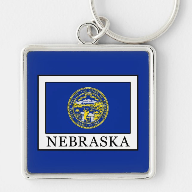 Nebraska Key Ring (Front)