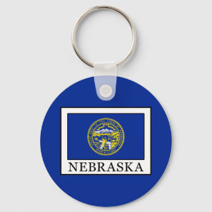 Nebraska Key Ring