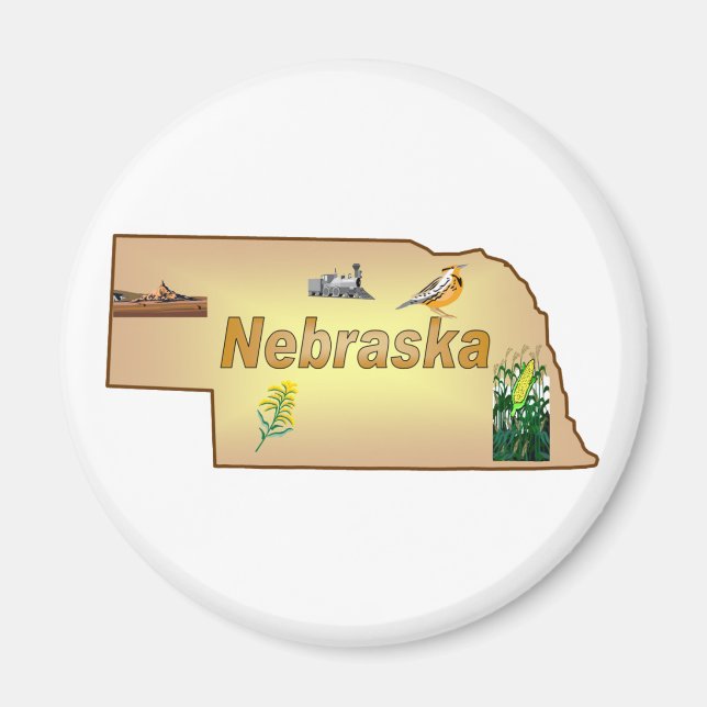 Nebraska Magnet (Front)