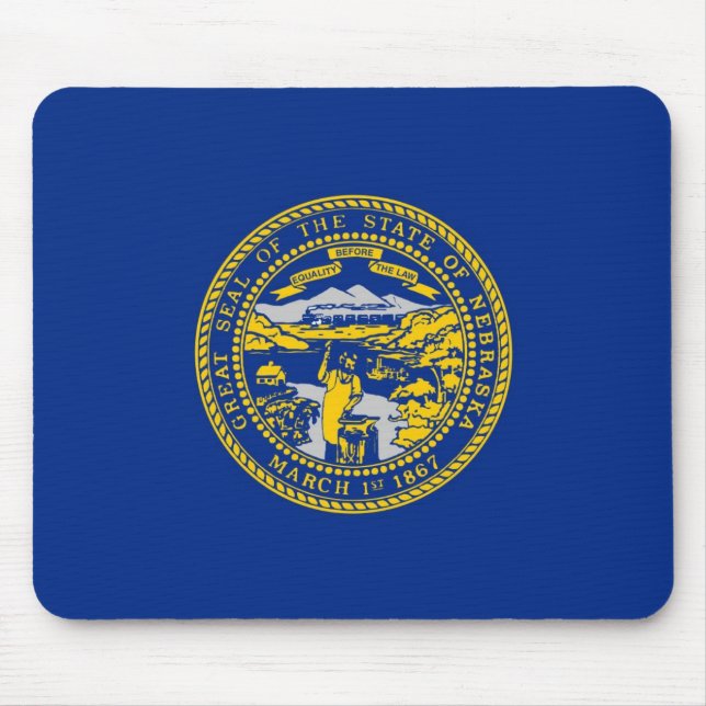 Nebraska Mouse Pad (Front)