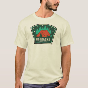 Nebraska National Forest Camping T-Shirt