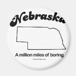 NEBRASKA - "NEBRASKA STATE MOTTO" T-shirts and Gea Magnet