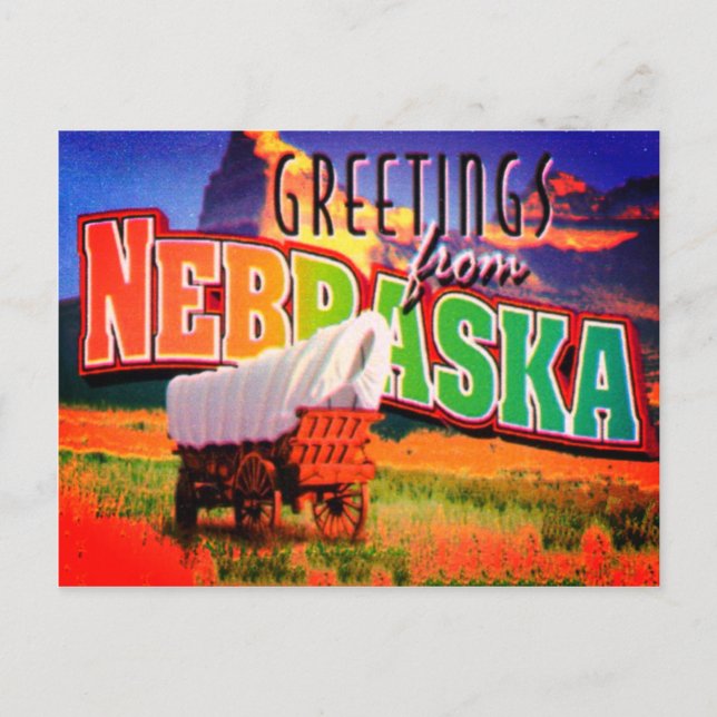 Nebraska Postcard (Front)