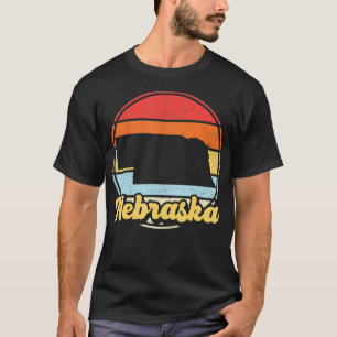Nebraska Roots Vintage Nebraska Native Home State T-Shirt