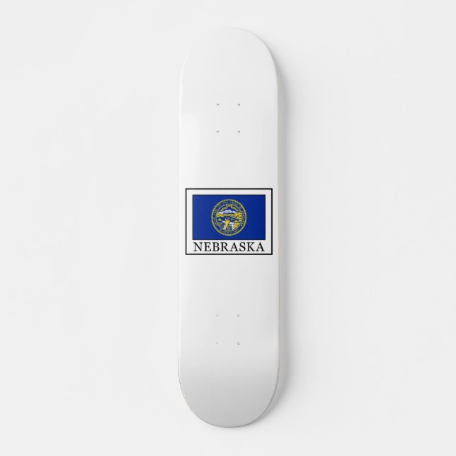Nebraska Skateboard (Front)