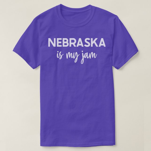 Nebraska State1  T-Shirt (Design Front)
