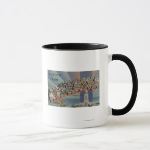 Nebraska (State Capital/Flower) Mug