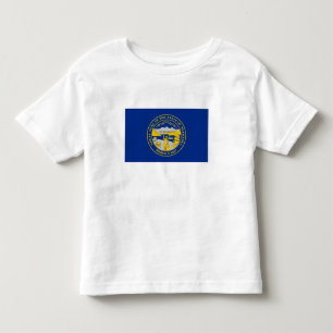 Nebraska State Flag Toddler T-Shirt