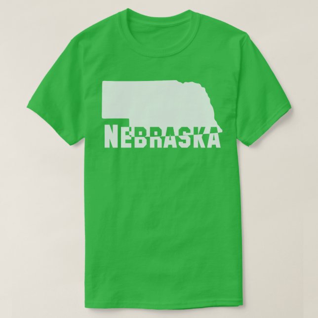 Nebraska state T-Shirt (Design Front)