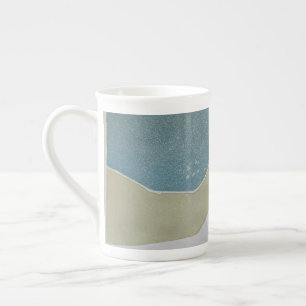 "Nebraska to Kansas" Coffee" Bassie Bone China Mug