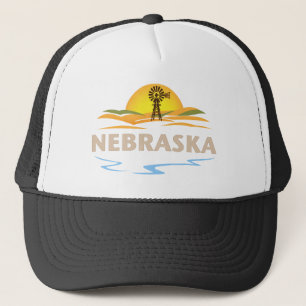 Nebraska United States of America Trucker Hat