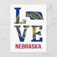 Nebraska USA State Love