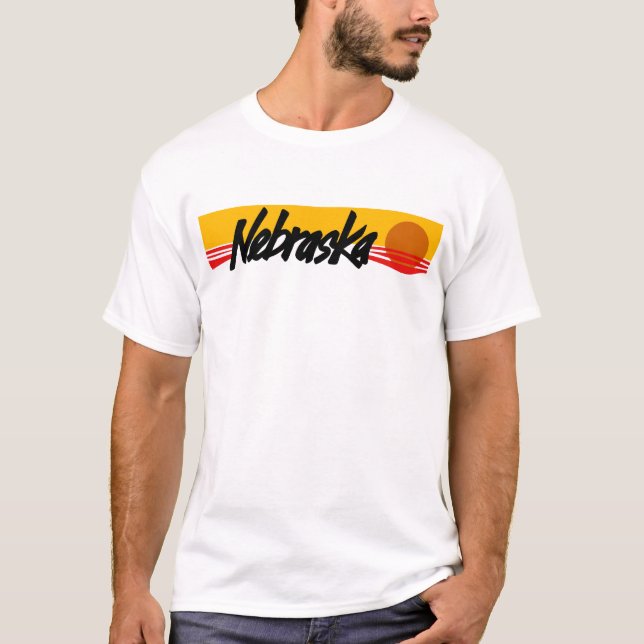 Nebraska Vintage Logo Tee (Front)