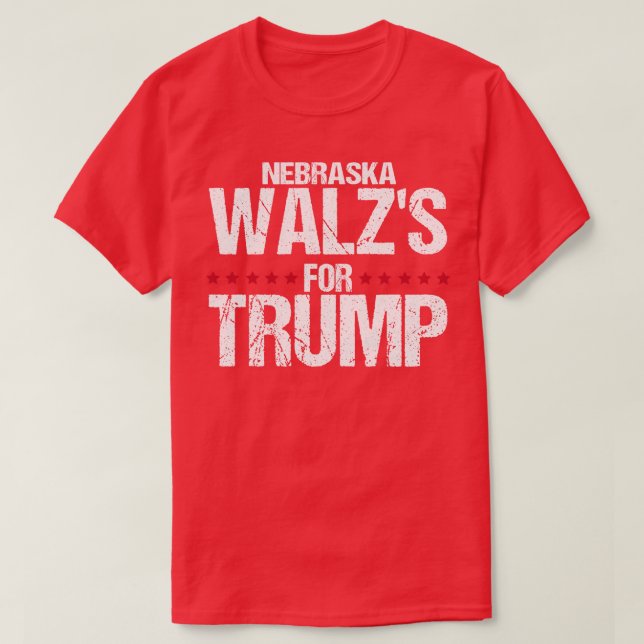 Nebraska Walzs For  1 T-Shirt (Design Front)