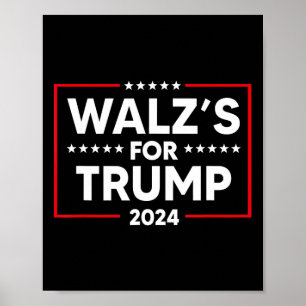 Nebraska W's For Trump  Poster