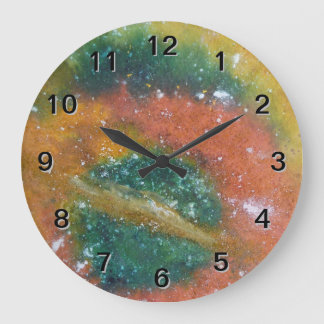 Nebula and Planets. Large Clock