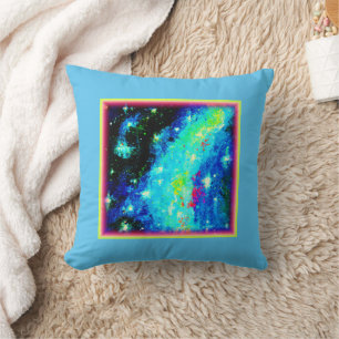 Nebula and Space Cosmic Designs. Buy Now Cushion