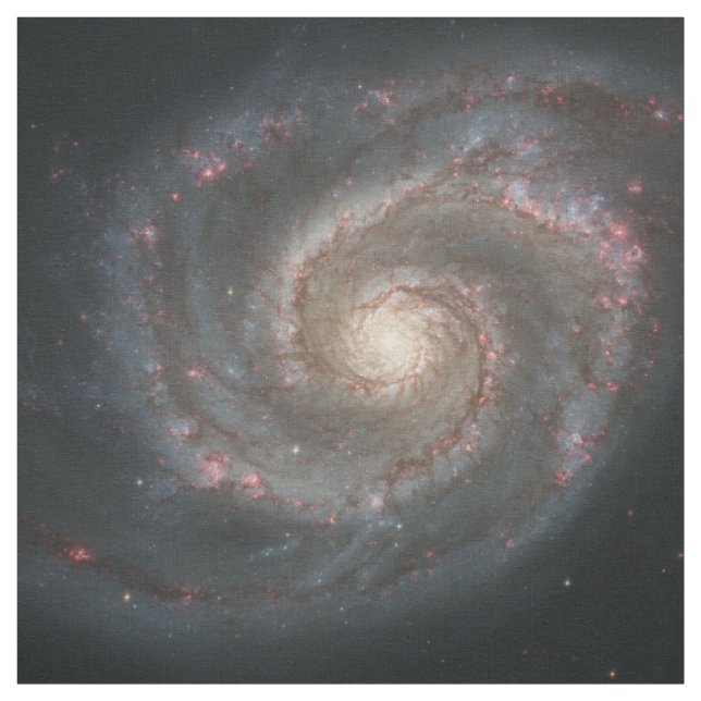 Nebula bright stars galaxy hipster geek cool space fabric (Swatch)