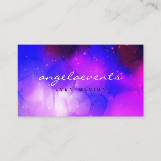 Nebula Celestial Business Card (Front)