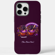 Nebula Celestial Coffee Cats Cute Purple