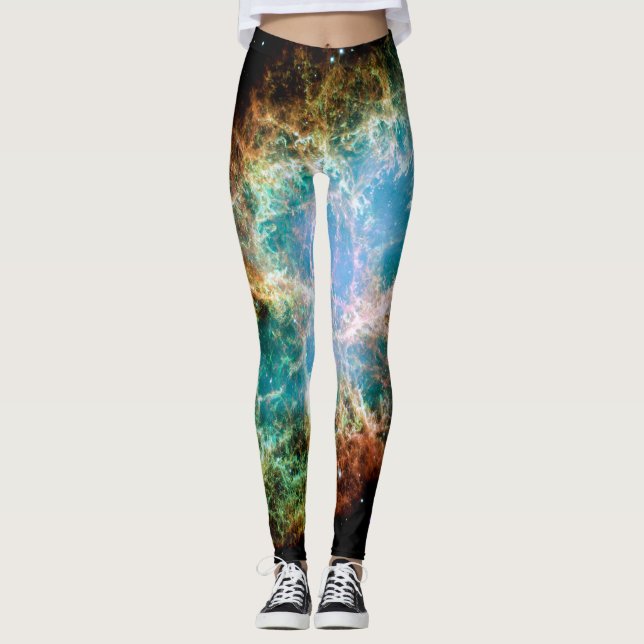 NEBULA - (Crab Nebula) Leggings (Front)