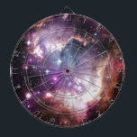 Nebula Dartboard<br><div class="desc">Beautiful NASA released image of a nebulous cloud colour enhanced by Johari Smith</div>