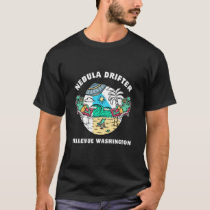 Nebula Drifter Bellevue Washington Travel Outdoors T-Shirt