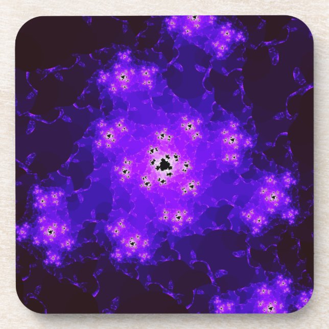 Nebula Fractal Coasters (Front)