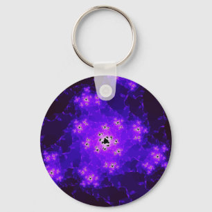 Nebula Fractal Keychain